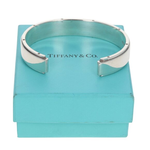 Tiffany & Co. Metropolis Men's Cuff Bracelet 7 1/2" - Sterling Silver 925 - Picture 6 of 6